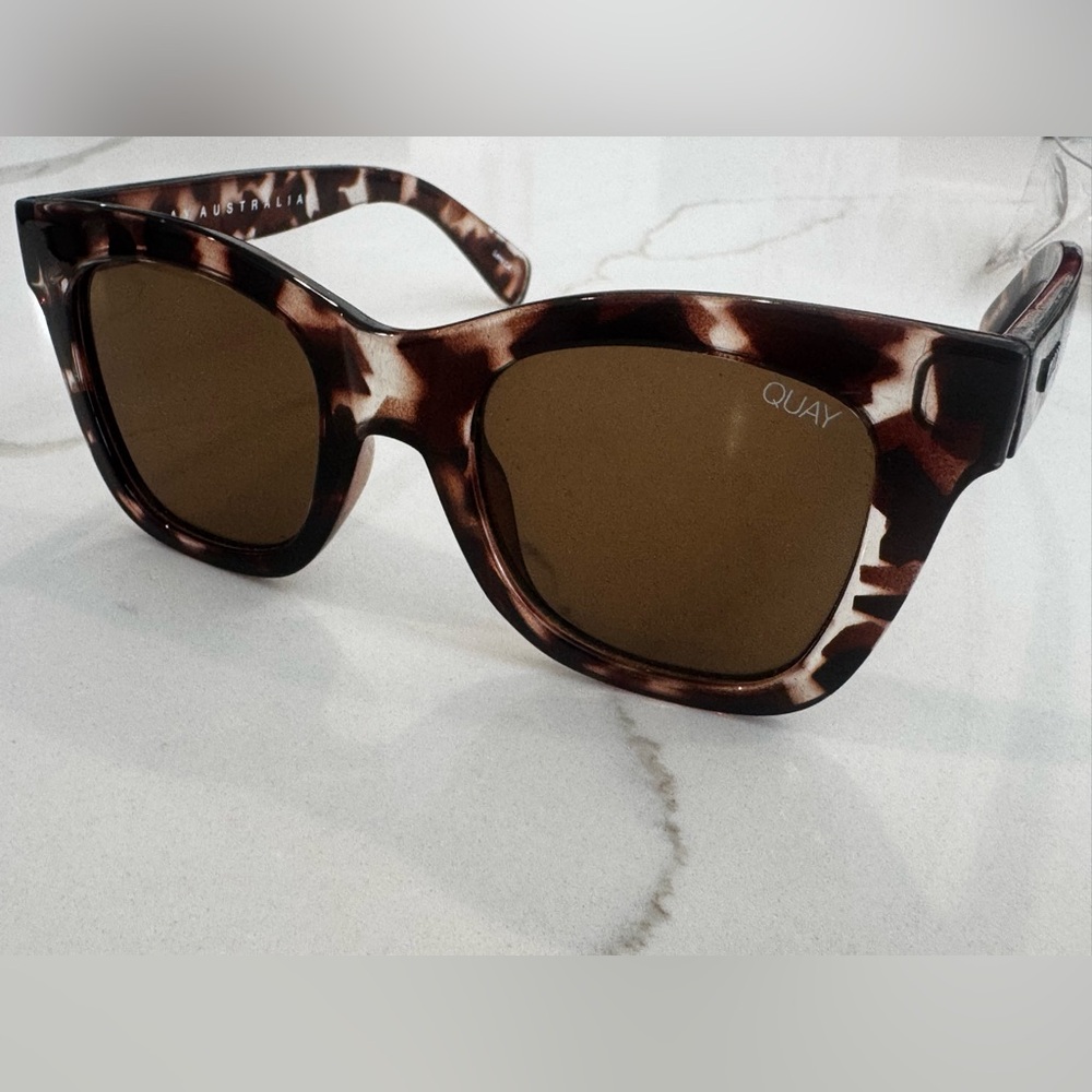 Quay After Hours Tortoiseshell Sunglasses